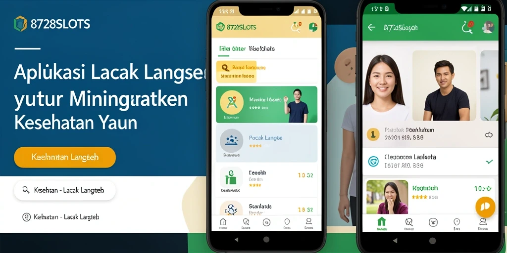 Antarmuka aplikasi Lacak Langkah 8728SLOTS yang intuitif dan informatif.