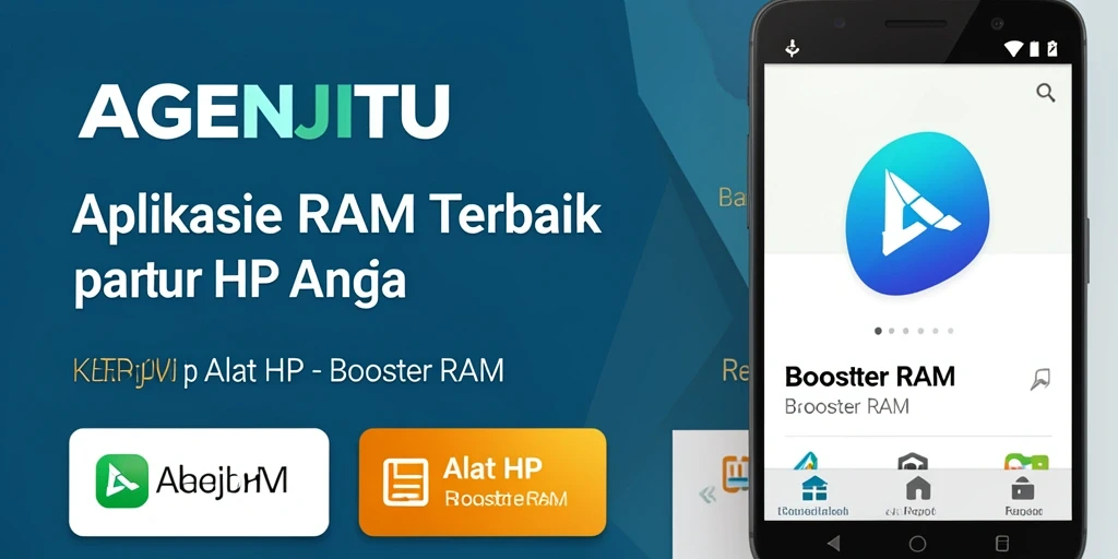 Antarmuka AGENJITU yang sederhana dan fungsional untuk pembersihan RAM.
