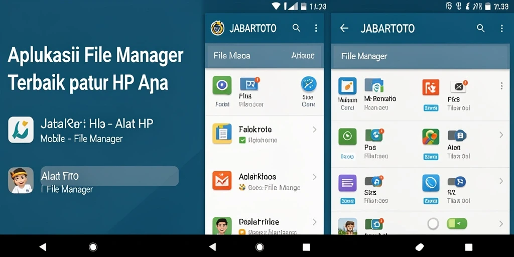 Tampilan antarmuka JABARTOTO yang user-friendly dan fungsi pengelolaan file yang efisien.