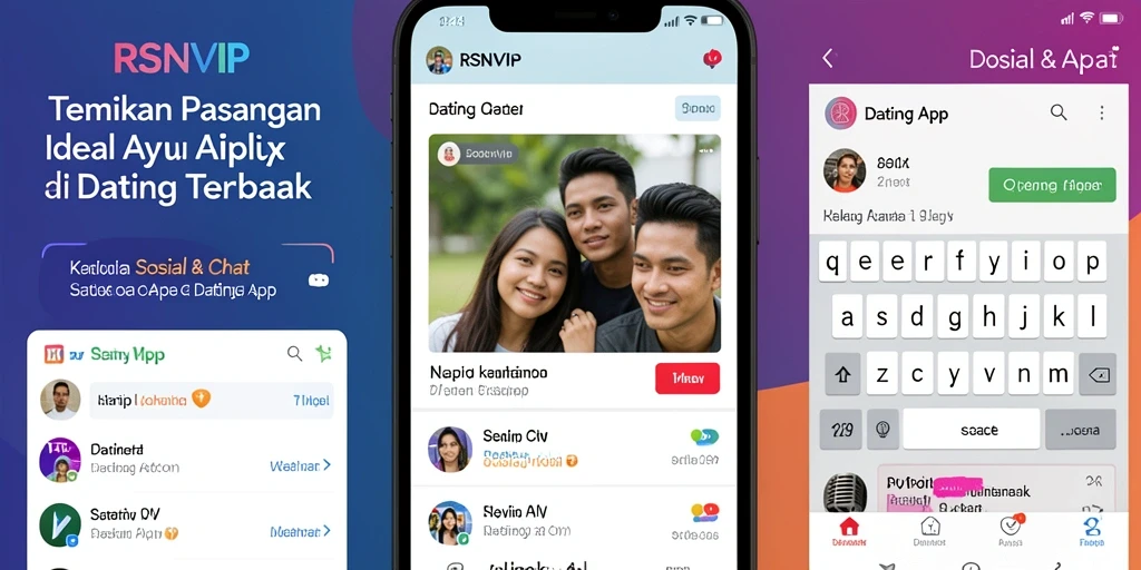 Antarmuka menarik dan mudah digunakan dalam aplikasi RSNVIP.