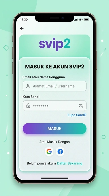 Masuk Akun svip2 untuk Pengguna Android